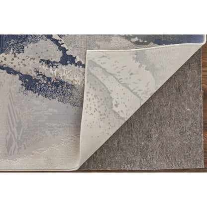 Mandana CME39M0F Rug by Feizy in ivory, blue. Made from polyester, polypropylene in a unique style.