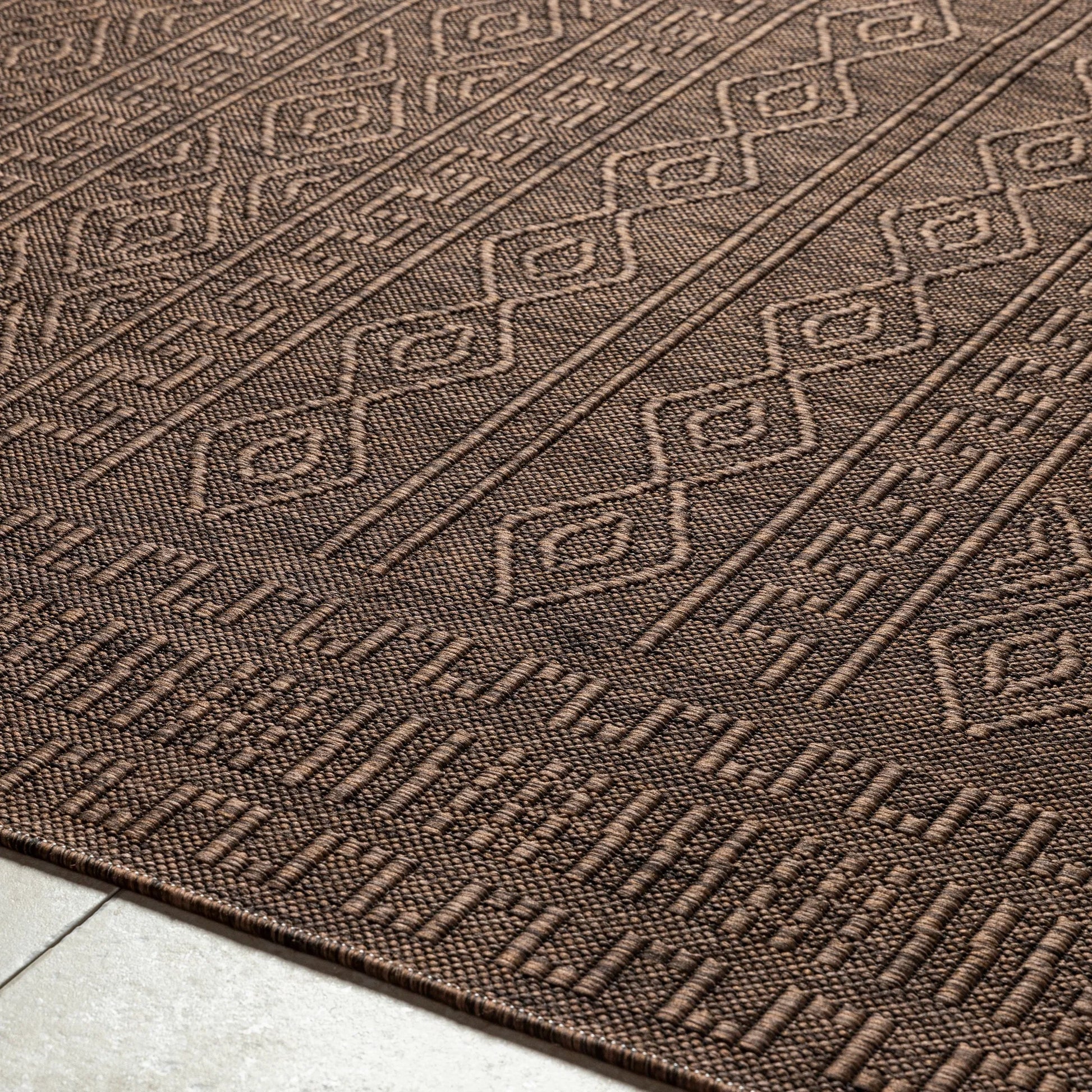 Terrace TRC-2300 Indoor/Outdoor Rug by Livabliss. Made from polypropylene in a unique style.