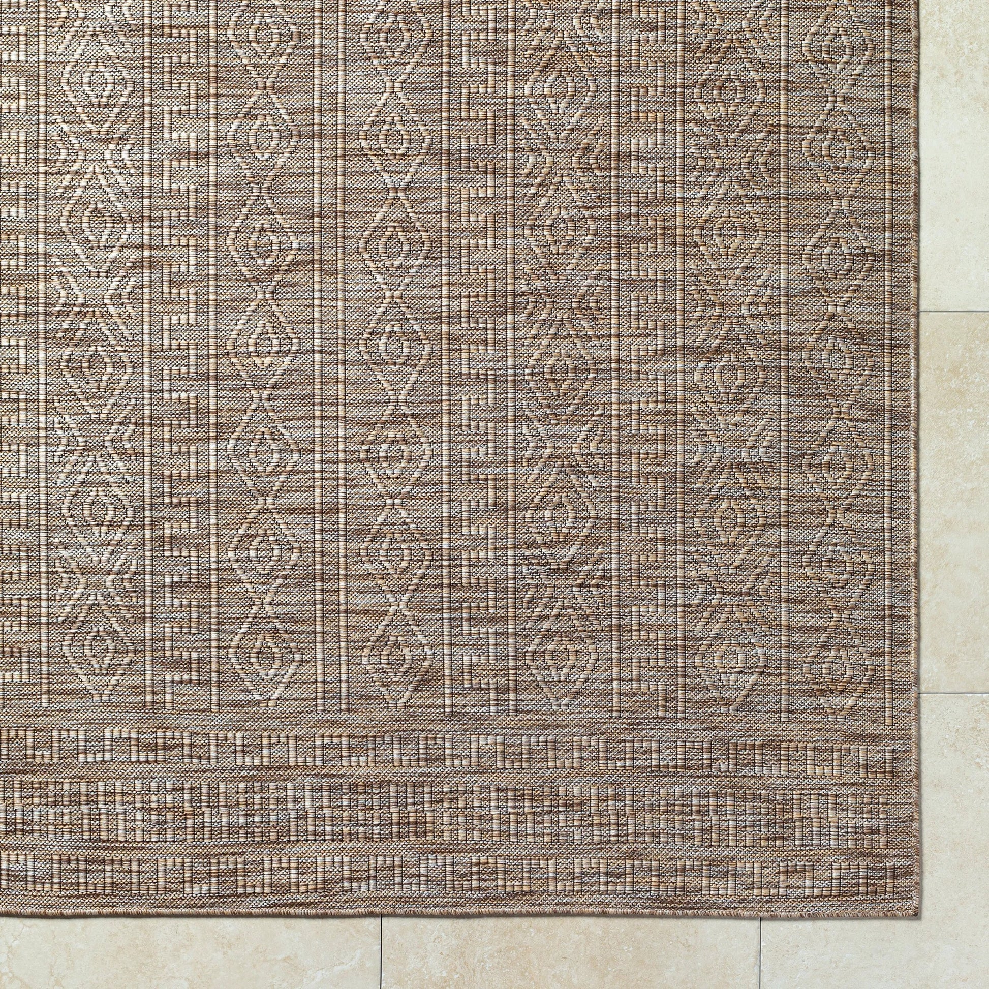 Terrace TRC-2300 Indoor/Outdoor Rug by Livabliss. Made from polypropylene in a unique style.