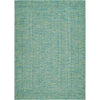 Dark Green, Green / 5'1" x 7'