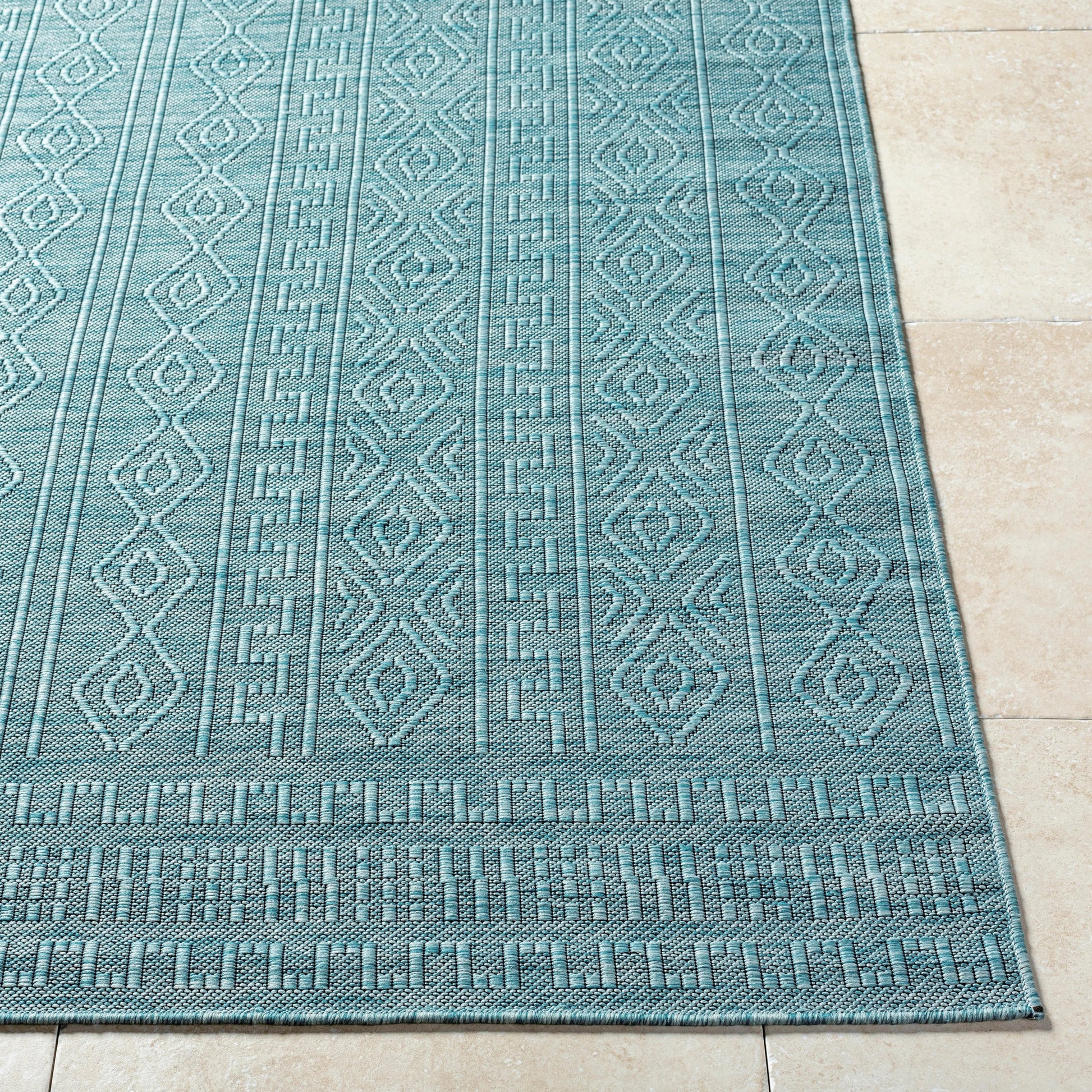 Terrace TRC-2300 Indoor/Outdoor Rug by Livabliss. Made from polypropylene in a unique style.