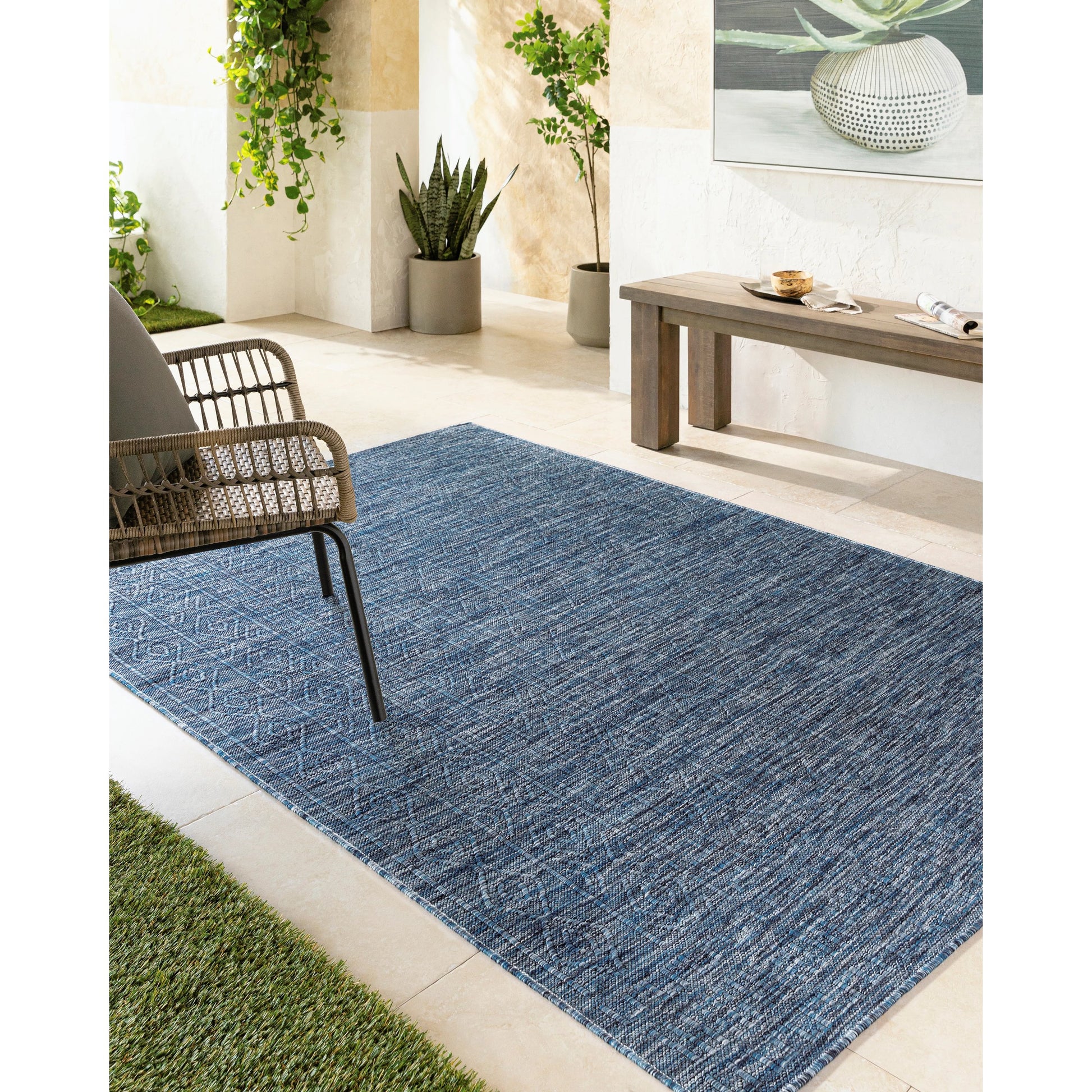 Terrace TRC-2300 Indoor/Outdoor Rug by Livabliss. Made from polypropylene in a unique style.