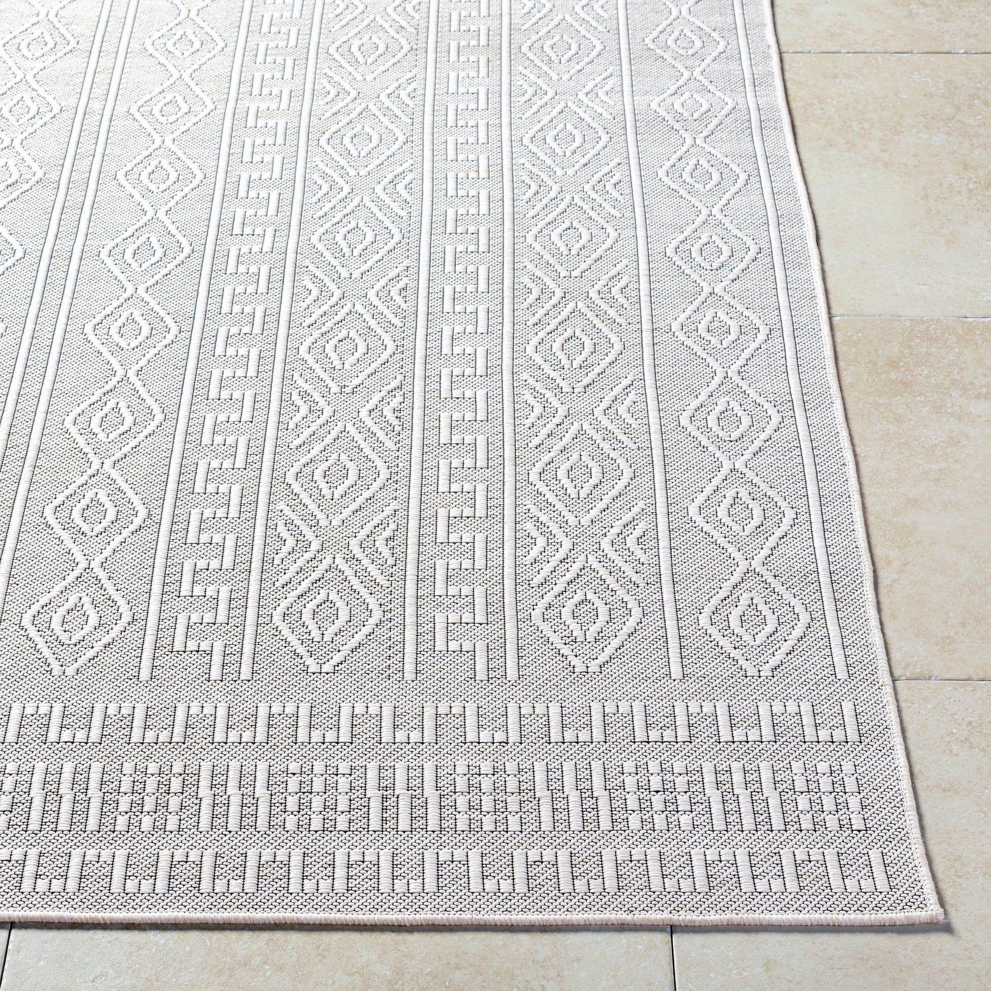 Terrace TRC-2300 Indoor/Outdoor Rug by Livabliss. Made from polypropylene in a unique style.
