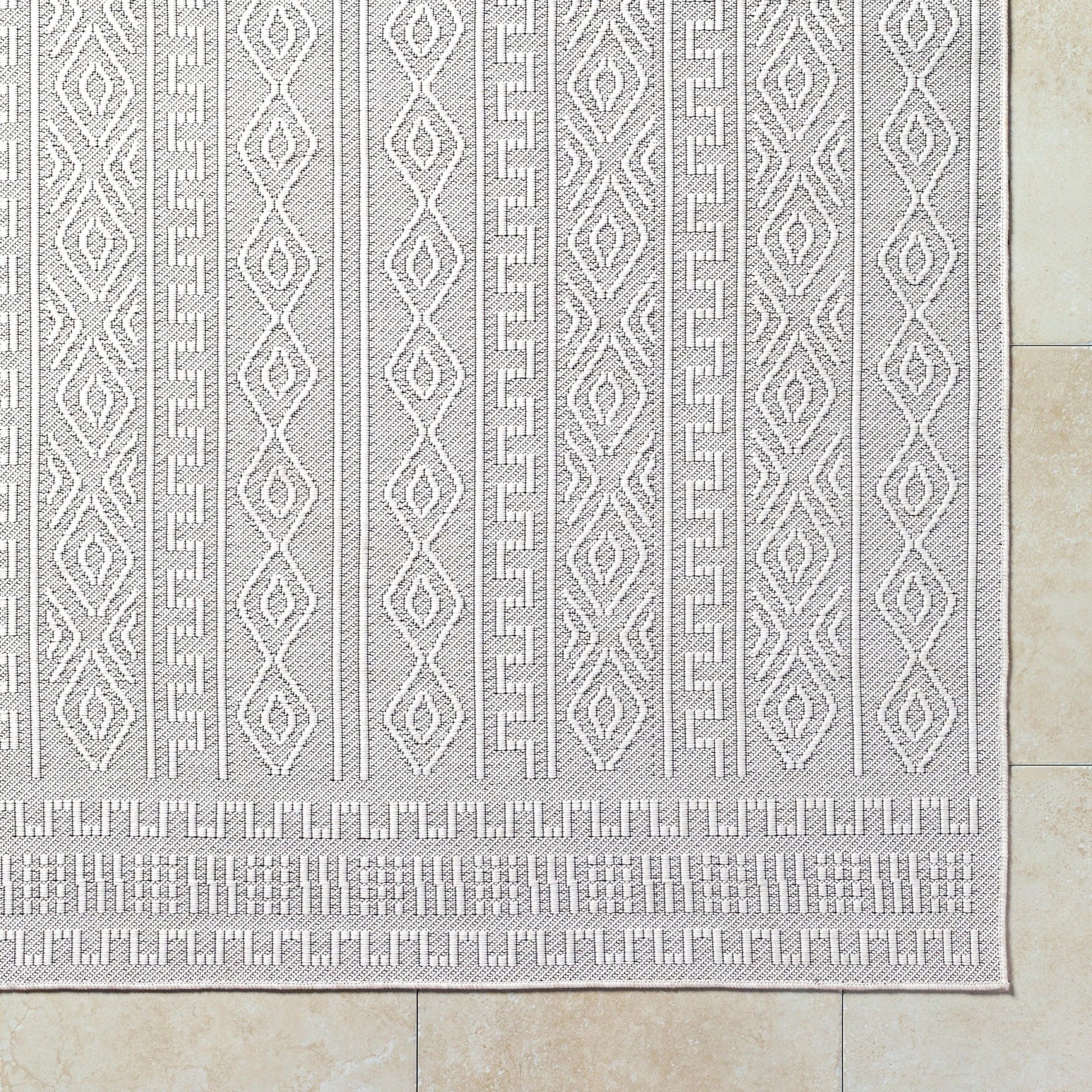 Terrace TRC-2300 Indoor/Outdoor Rug by Livabliss. Made from polypropylene in a unique style.