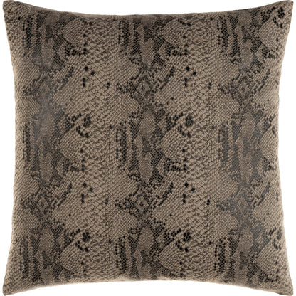 Torrid Pillow - 28735 by Surya in oatmeal, gray, black. Made from 100% cotton in a eclectic & global style.