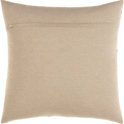 Torrid Pillow - 28735 by Surya in oatmeal, gray, black. Made from 100% cotton in a eclectic & global style.