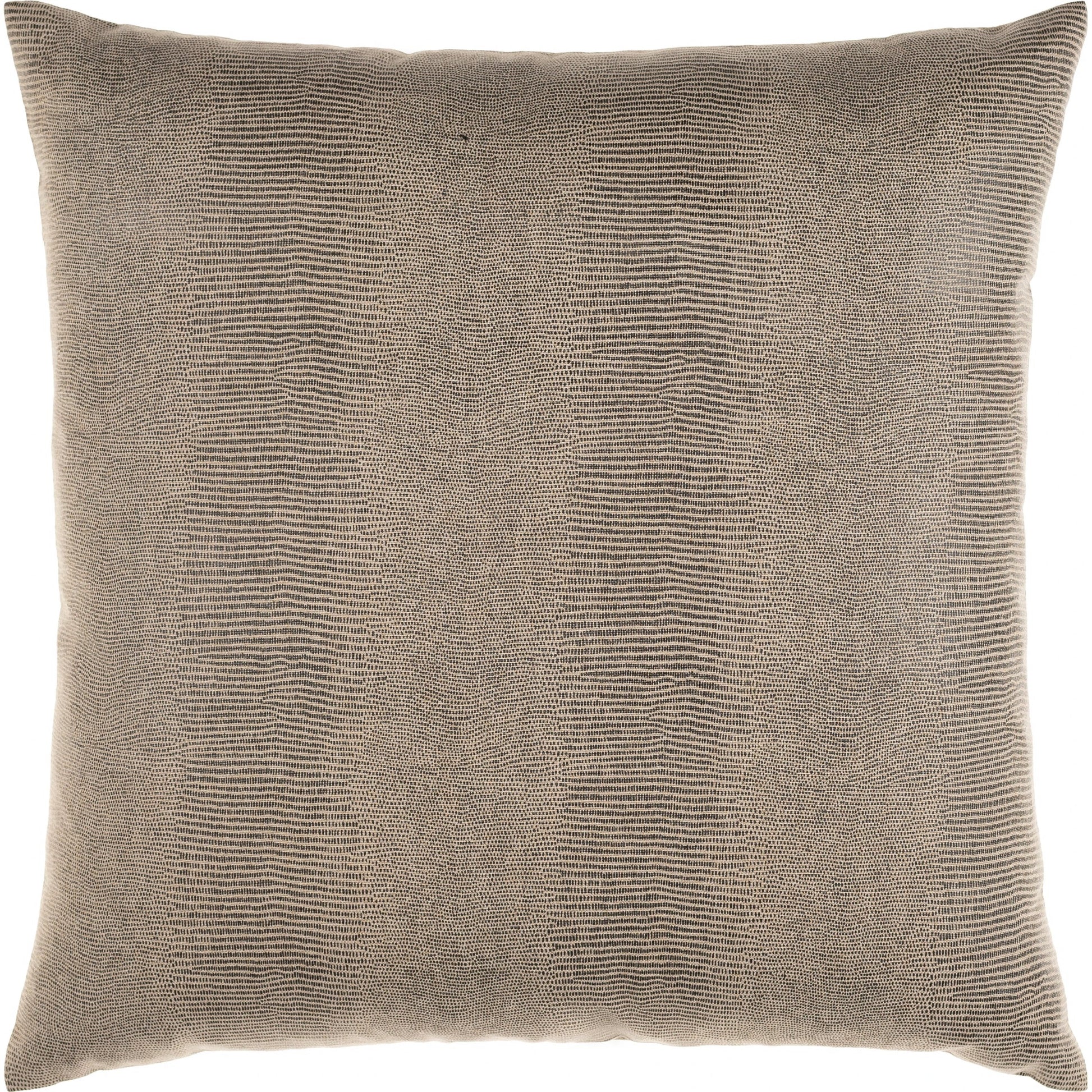 Torrid Pillow - 36294 by Surya in oatmeal, black. Made from 100% cotton in a unique style.