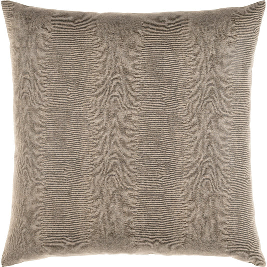 Torrid Pillow - 36294 by Surya in oatmeal, black. Made from 100% cotton in a unique style.