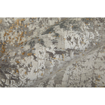 Cadiz Gradient Rug - 3890F by Feizy. Made from viscose, acrylic in a unique style.