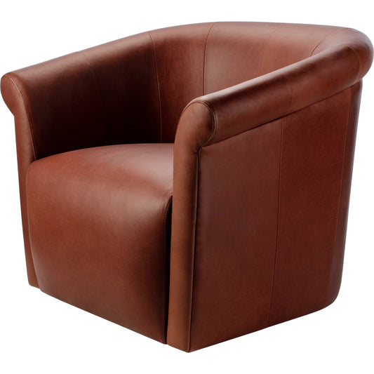 Trumpet Swivel Chair by Surya in chrome. Made from unique in a modern style.