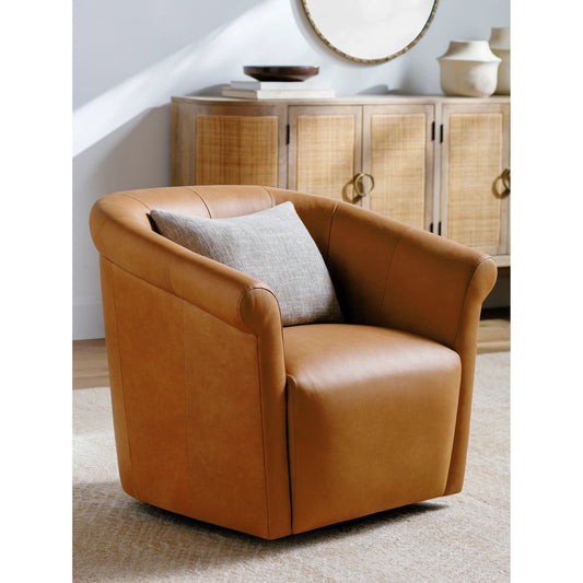 Trumpet Swivel Chair by Surya in chrome. Made from unique in a modern style.