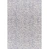 Dark Blue, Cream / 5'3" x 7'