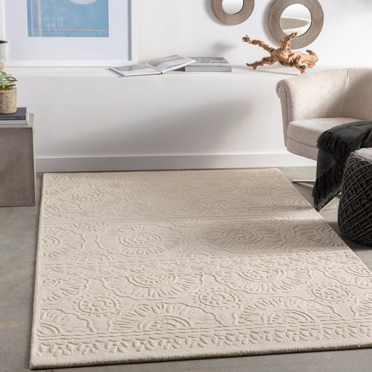 Taraash Rug - 26523 by Surya. Made from 100% wool in a unique style.