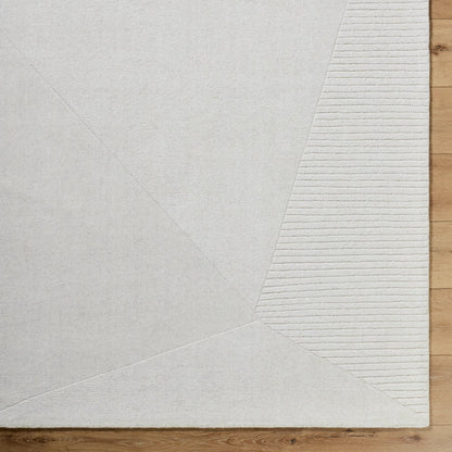 Taraash TRH-2308 Rug by Livabliss in ivory, light gray, pearl. Made from wool in a unique style.