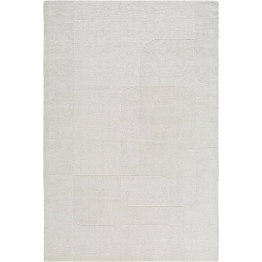 Taraash TRH-2309 Rug by Livabliss in ivory, pearl, light gray. Made from wool in a unique style.