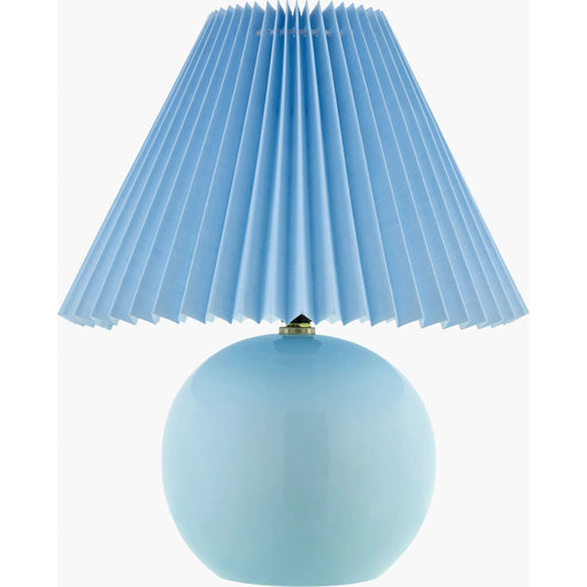 Tremel Accent Table Lamp by Livabliss in glazed. Made from ceramic, polyester, polystyrene in a eclectic & global style.