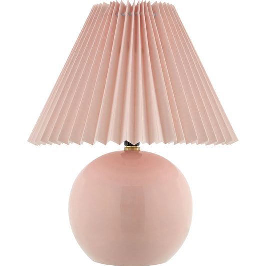 Tremel Accent Table Lamp by Livabliss in glazed. Made from ceramic, polyester, polystyrene in a eclectic & global style.