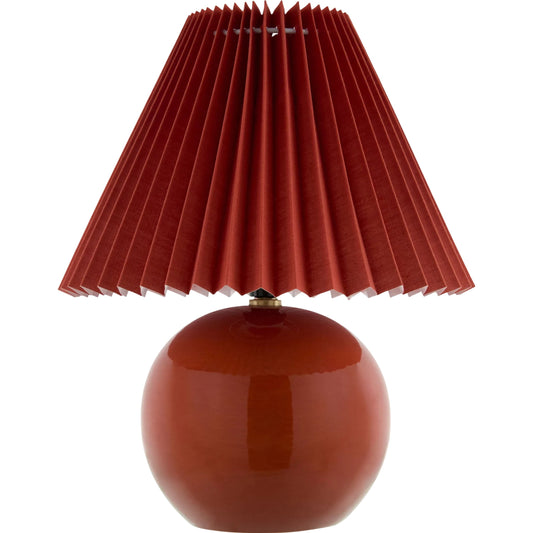 Tremel Accent Table Lamp by Livabliss in glazed. Made from ceramic, polyester, polystyrene in a eclectic & global style.