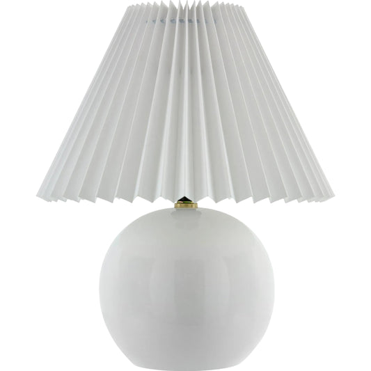 Tremel Accent Table Lamp by Livabliss in glazed. Made from ceramic, polyester, polystyrene in a eclectic & global style.