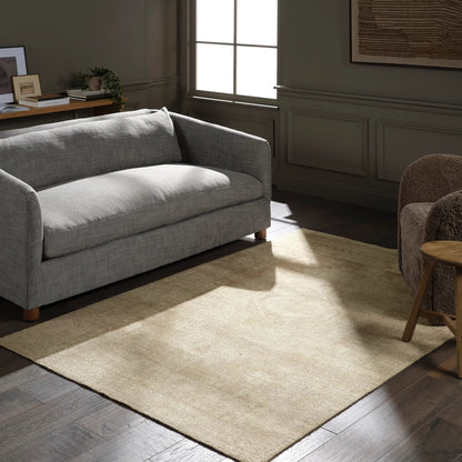 Tesorino By House Sprucing TRN01 Rug by Jaipur Living in tan, cream. Made from 100% pet yarn in a unique style.