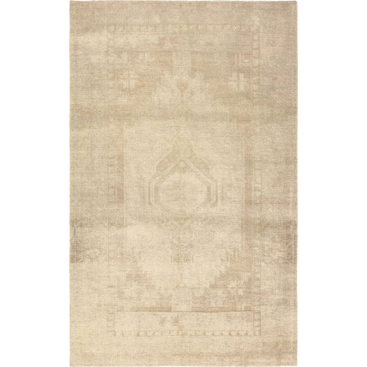 Tesorino By House Sprucing TRN01 Rug by Jaipur Living in tan, cream. Made from 100% pet yarn in a unique style.