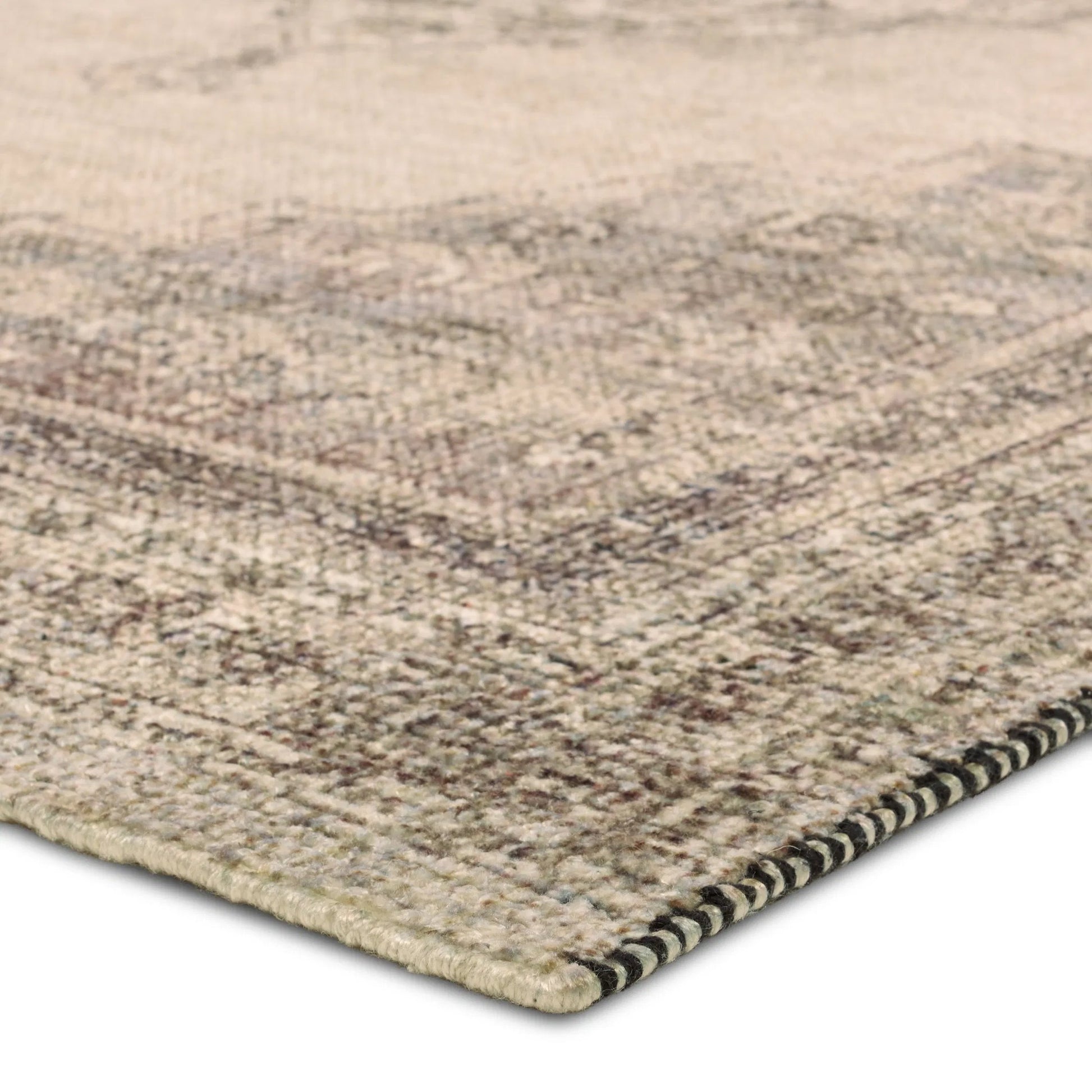 Tesorino By House Sprucing TRN03 Rug by Jaipur Living in beige, brown. Made from 100% pet yarn in a unique style.