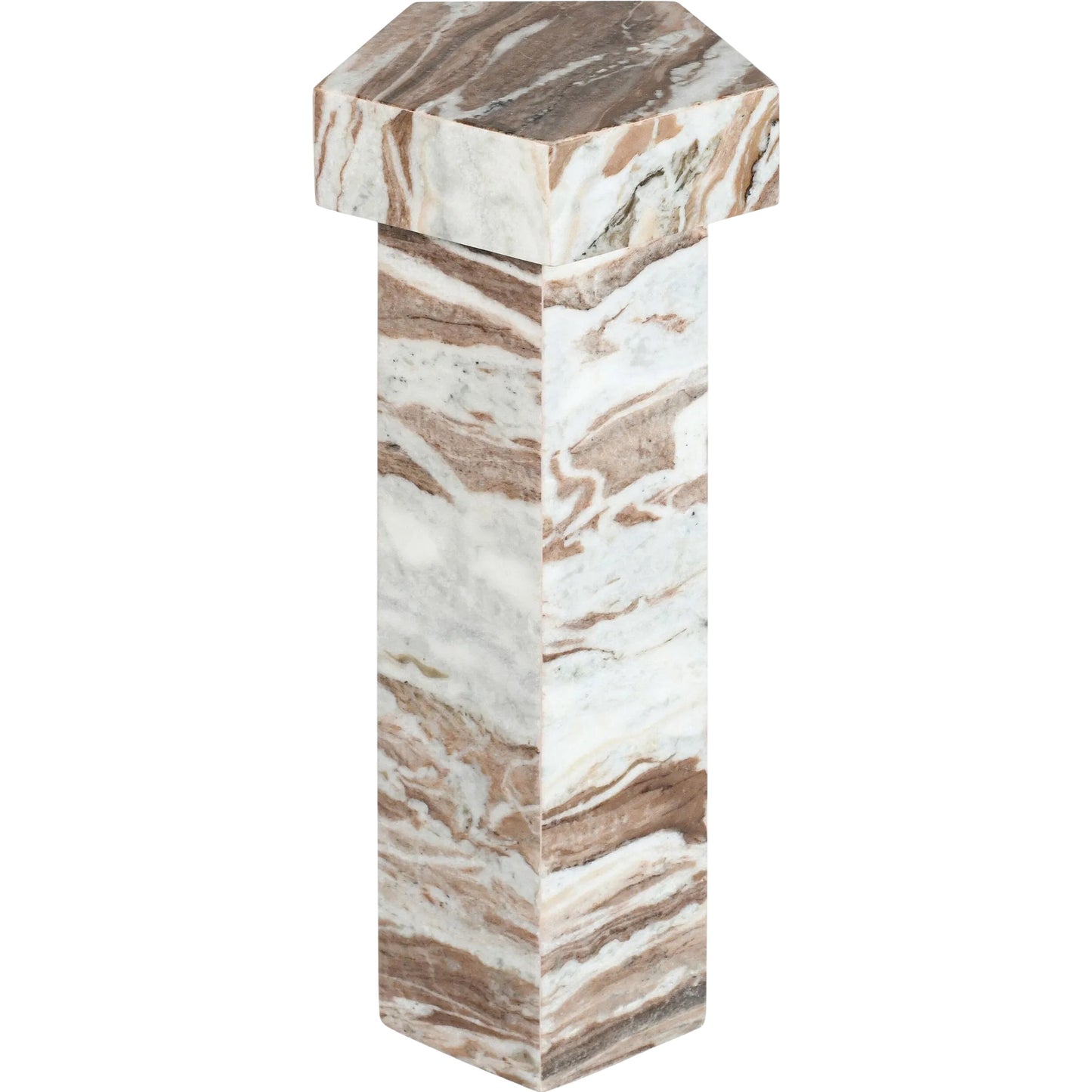 001 SI-2460233 | Primary Silo | Treena Indoor/Outdoor End Table by Surya. Made from marble in a modern style.