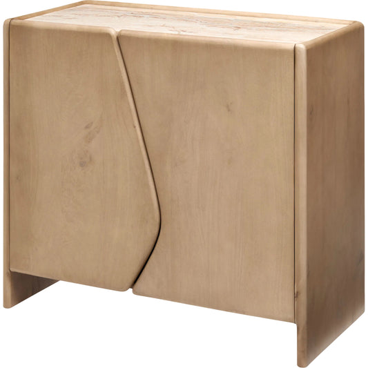 Torrance Cabinet by Surya. Made from marble, mango wood in a transitional style.