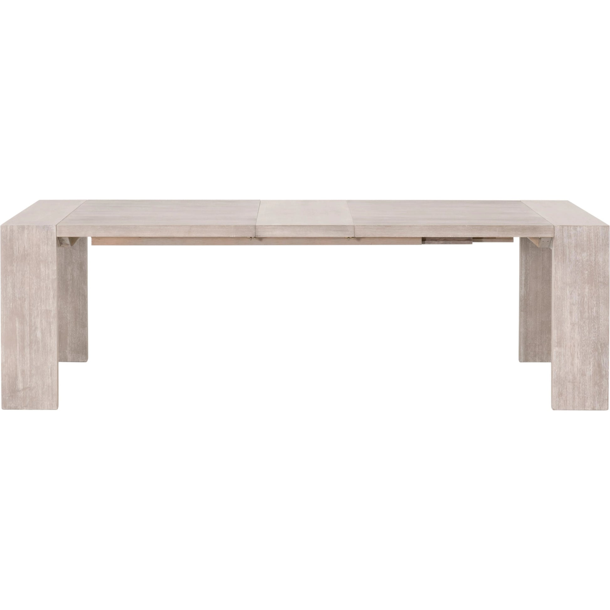 Tropea Dining Table by Essentials For Living in natural gray acacia. Made from acacia veneer, mdf, solid rubberwood, metal in a modern style.