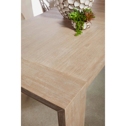 Tropea Dining Table by Essentials For Living in natural gray acacia. Made from acacia veneer, mdf, solid rubberwood, metal in a modern style.