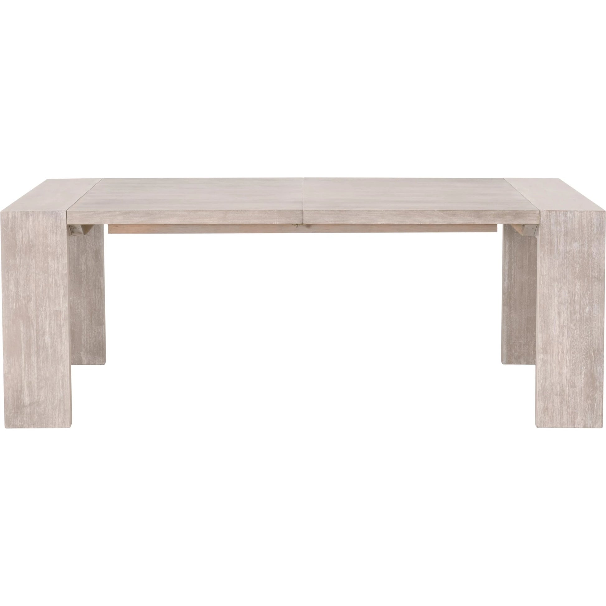 Tropea Dining Table by Essentials For Living in natural gray acacia. Made from acacia veneer, mdf, solid rubberwood, metal in a modern style.