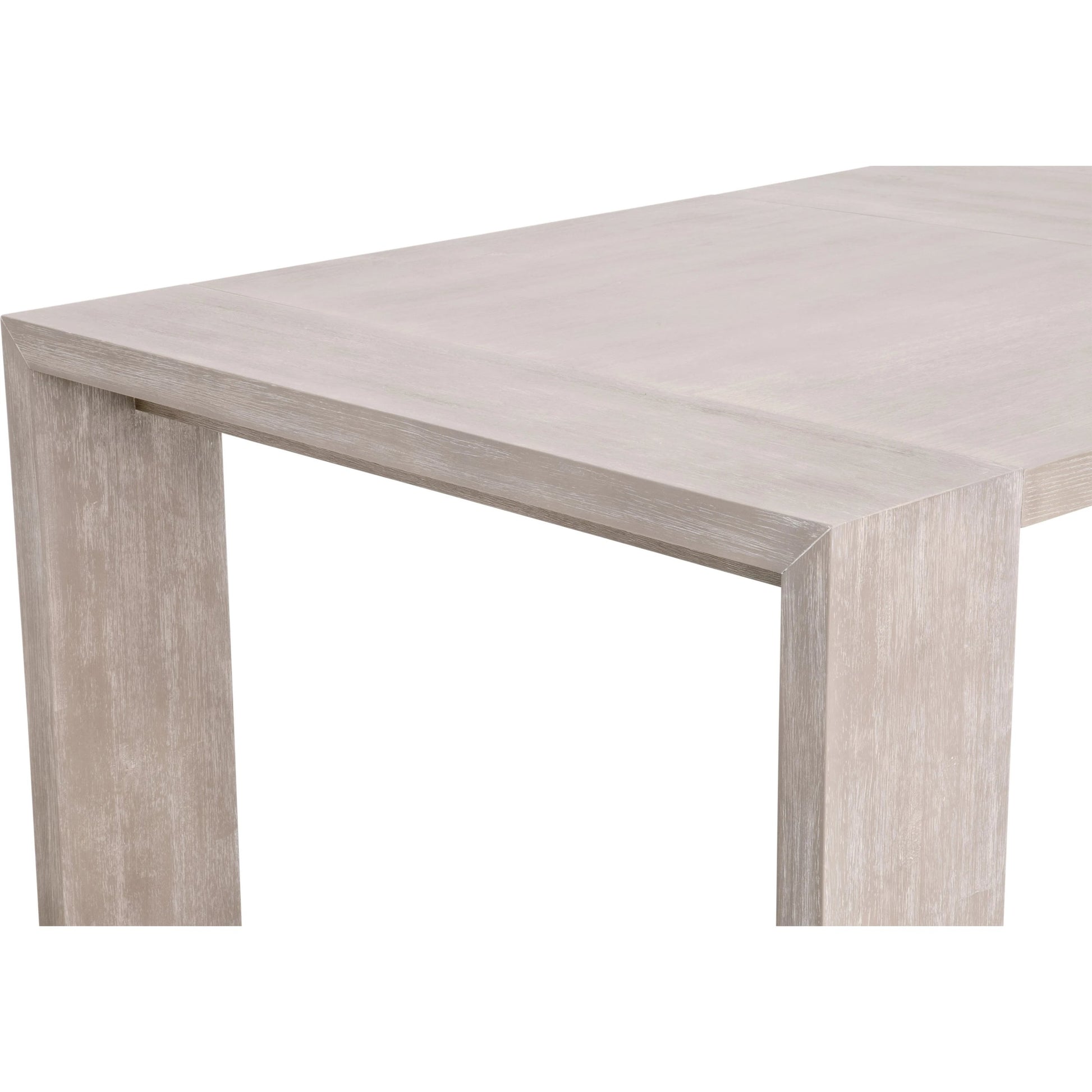 Tropea Dining Table by Essentials For Living in natural gray acacia. Made from acacia veneer, mdf, solid rubberwood, metal in a modern style.