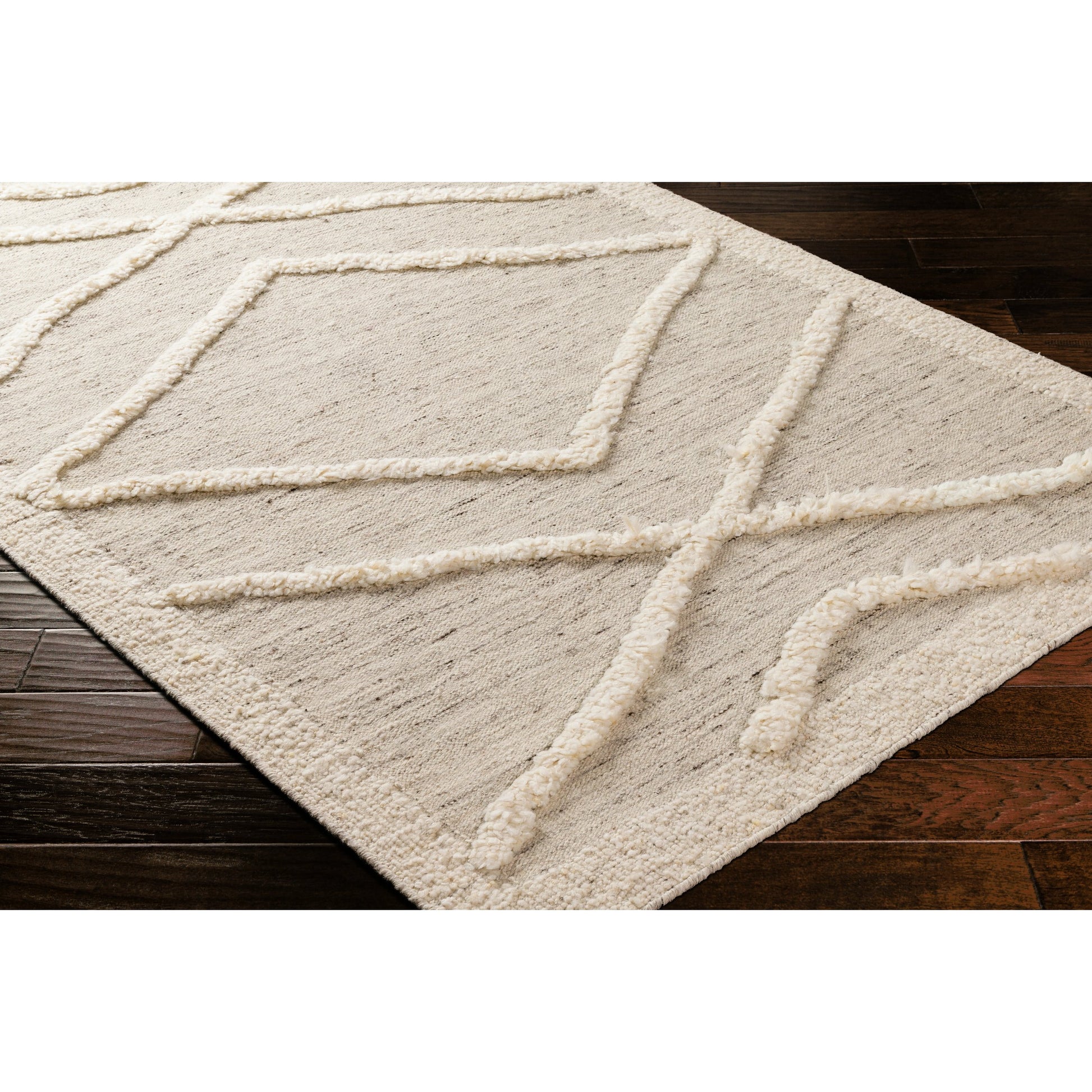 Tripoli Rug - 30938 by Surya in beige, cream, charcoal. Made from 100% wool in a unique style.