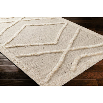 Tripoli Rug - 30938 by Surya in beige, cream, charcoal. Made from 100% wool in a unique style.
