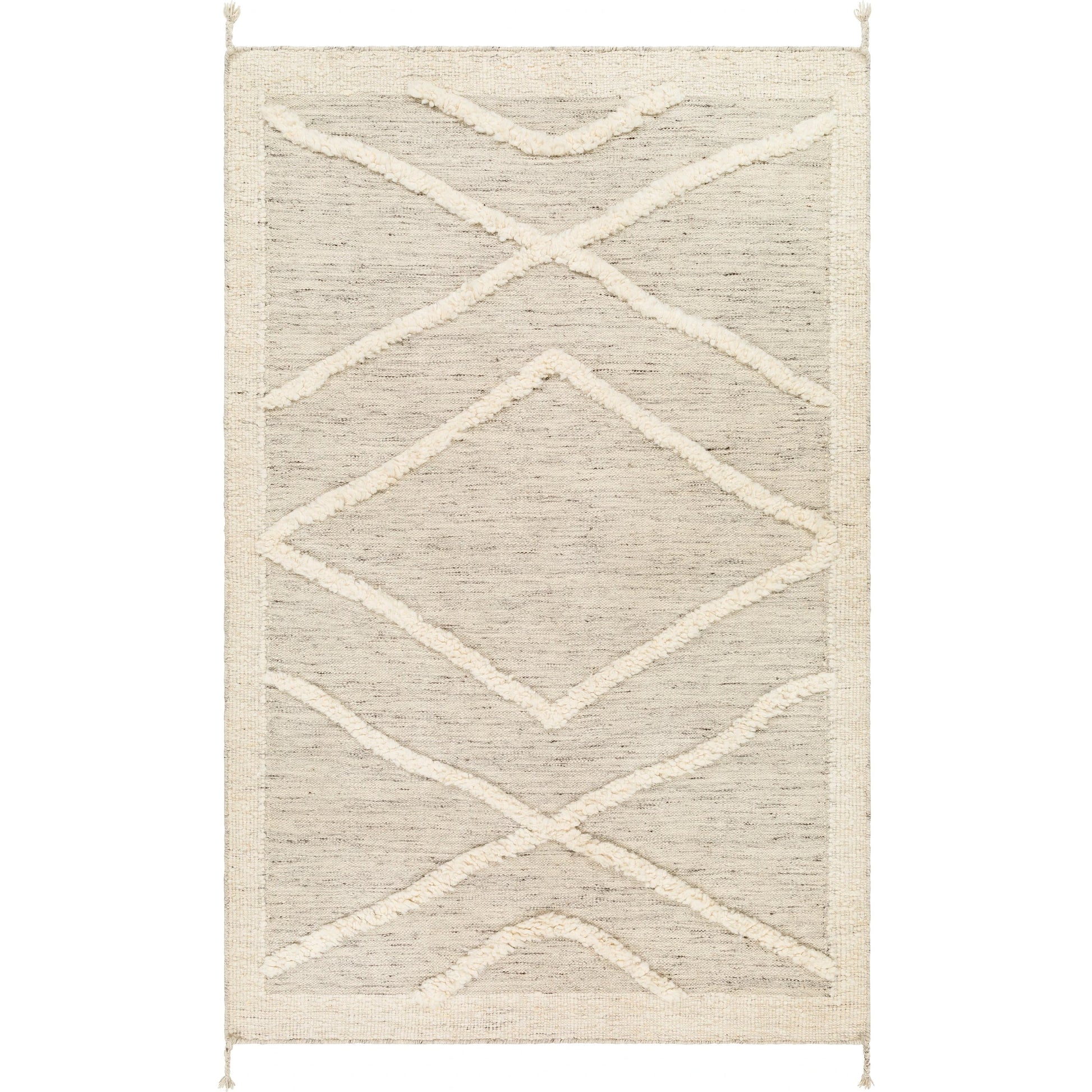 Tripoli Rug - 30938 by Surya in beige, cream, charcoal. Made from 100% wool in a unique style.