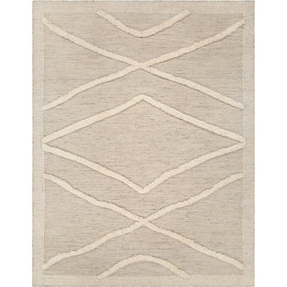 Tripoli Rug - 30938 by Surya in beige, cream, charcoal. Made from 100% wool in a unique style.