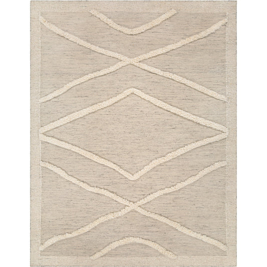Tripoli Rug - 30938 by Surya in taupe, light grey. Made from 100% wool in a unique style.