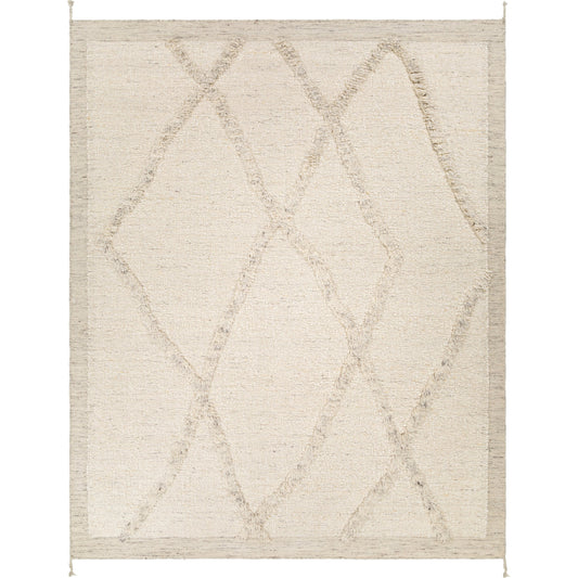 Tripoli Rug - 30939 by Surya in light grey, taupe. Made from 100% wool in a unique style.