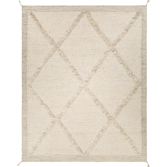 Tripoli Rug - 30939 by Surya in light grey, taupe. Made from 100% wool in a unique style.