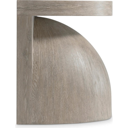 Moda Side Table by Bernhardt in brown. Made from wood in a unique style.