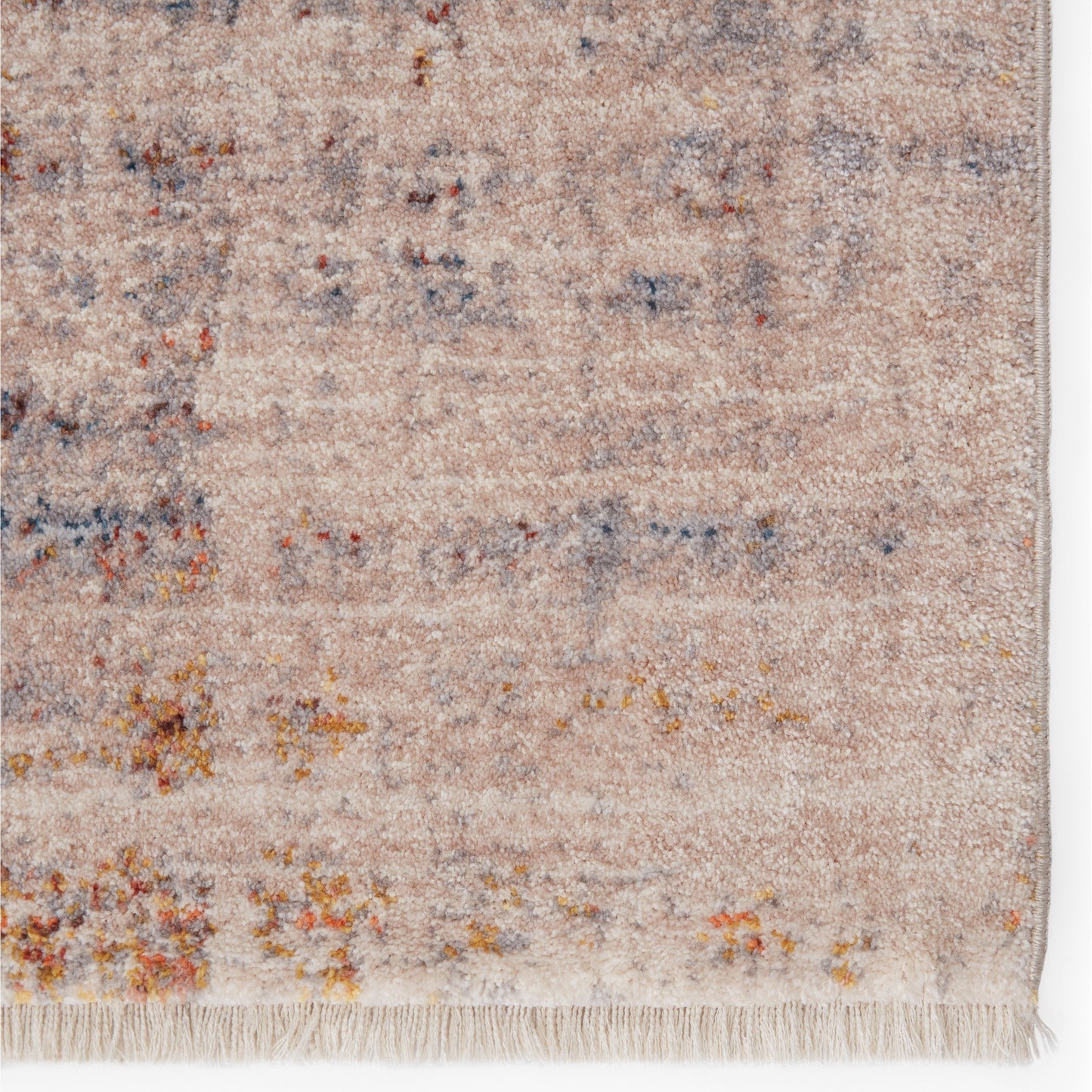 003 SI-1717406 | Closeup | Terra TRR04 Rug by Jaipur Living in multicolor, white. Made from 100% polyester in a unique style.