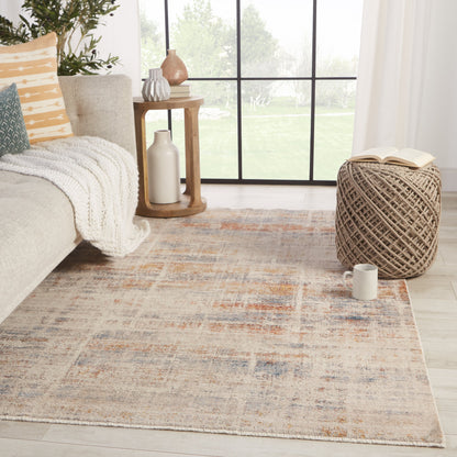 Terra TRR04 Rug by Jaipur Living in multicolor, white. Made from 100% polyester in a unique style.