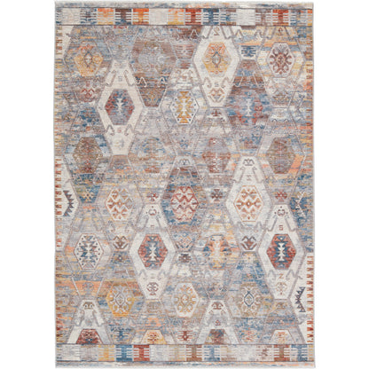 Terra TRR11 Rug by Jaipur Living in multicolor, ivory. Made from 100% polyester in a unique style.