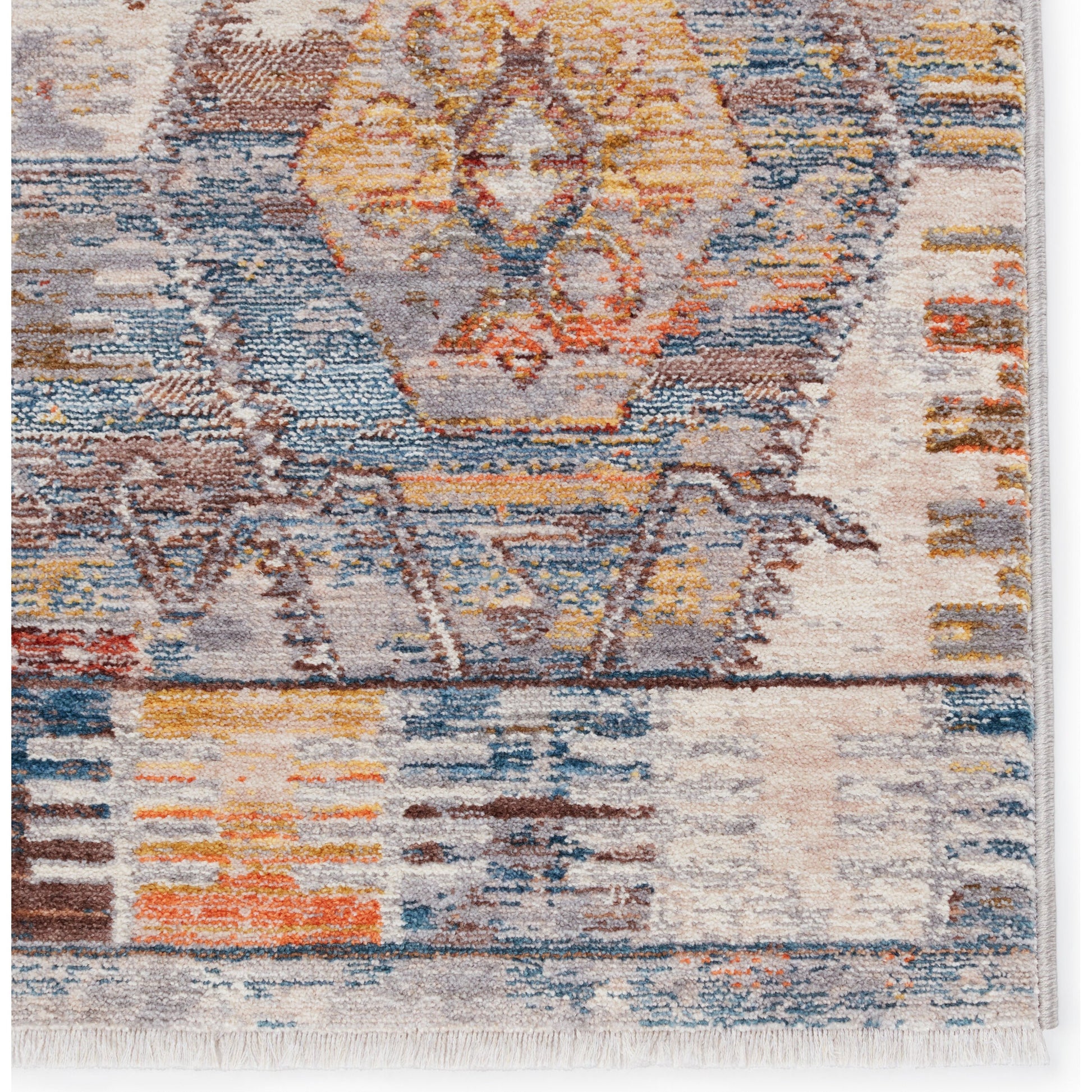 Terra TRR11 Rug by Jaipur Living in multicolor, ivory. Made from 100% polyester in a unique style.