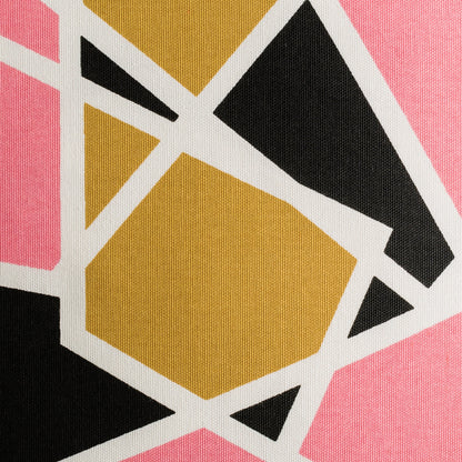 Trudy Pillow - 18663 by Surya in pink, mustard. Made from 100% cotton in a modern style.