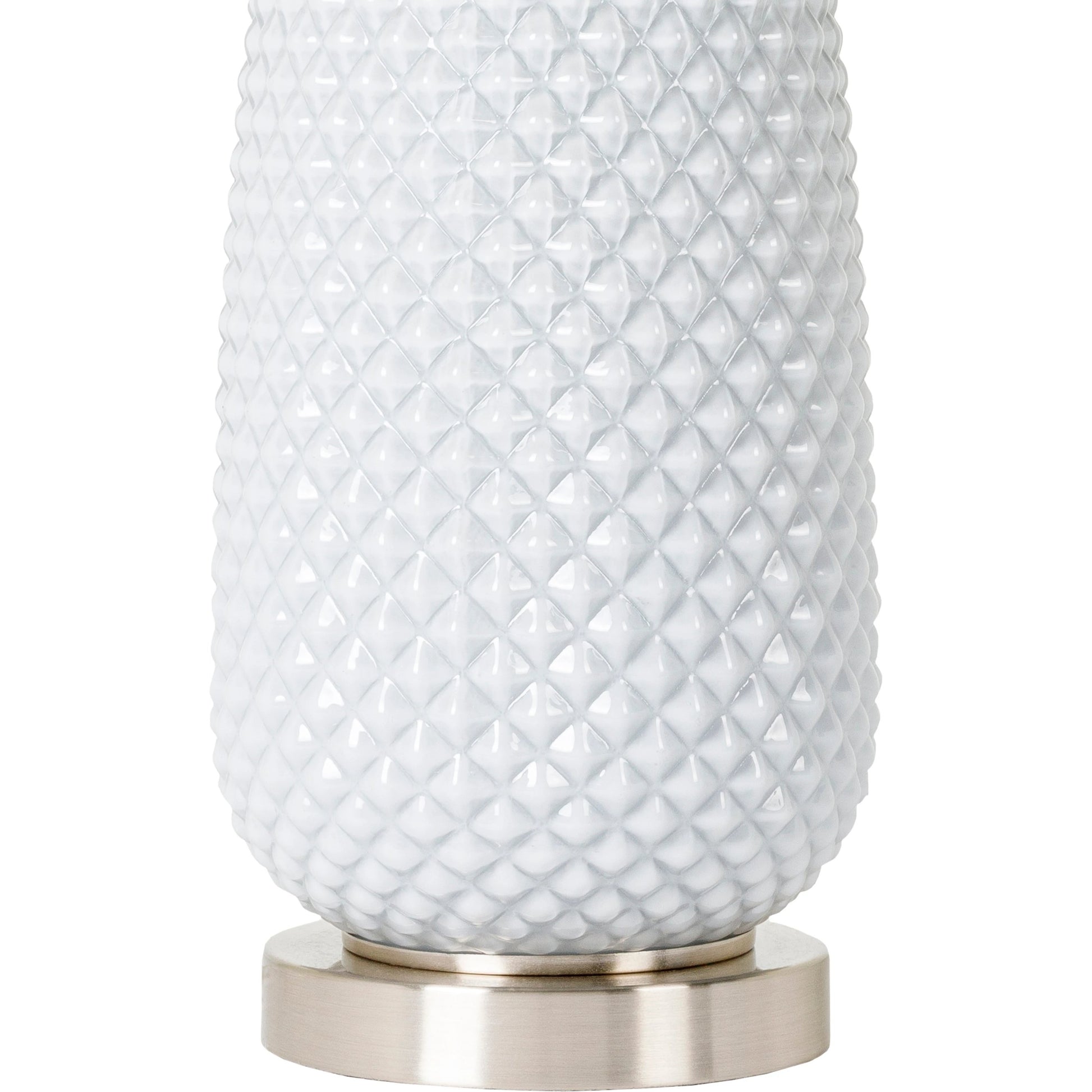 Tory - 32218 by Surya in brushedpaintedbrushed. Made from shade (outside): linen, shade (inside): polyester, body: glass, base: metal, finial: metal, harp: metal in a modern style.