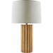 Terza Accent Table Lamp by Surya in paintedpainted. Made from ceramic, linen, resin in a unique style.