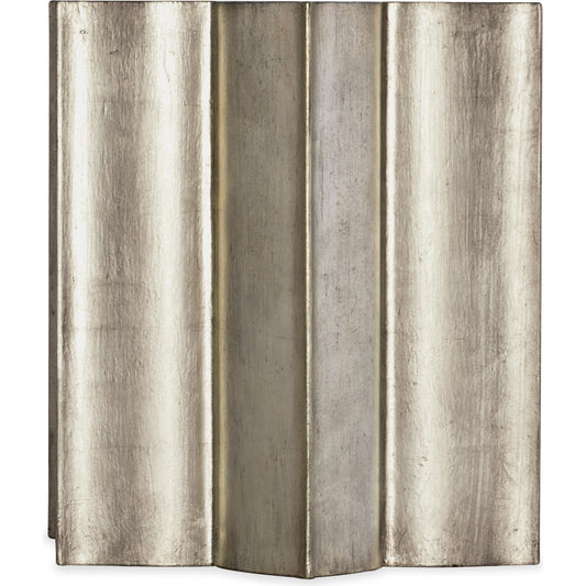 Est La Vie End Table by Hooker Furniture in meringue, jewel. Made from white painted glass in a modern style.
