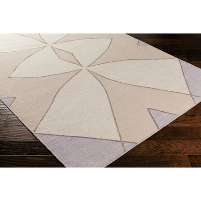 Taurus One Rug - 16365 by Surya in tan, ivory, gray, lavender. Made from 100% wool in a unique style.