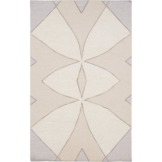 Taurus One Rug - 16365 by Surya in tan, ivory, gray, lavender. Made from 100% wool in a unique style.
